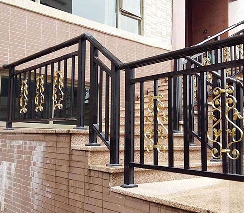 杭州楼梯铝艺护栏